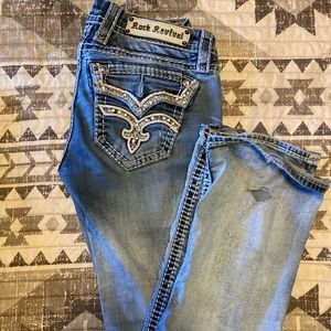 Light wash Rock Revival Bootcut Jeans